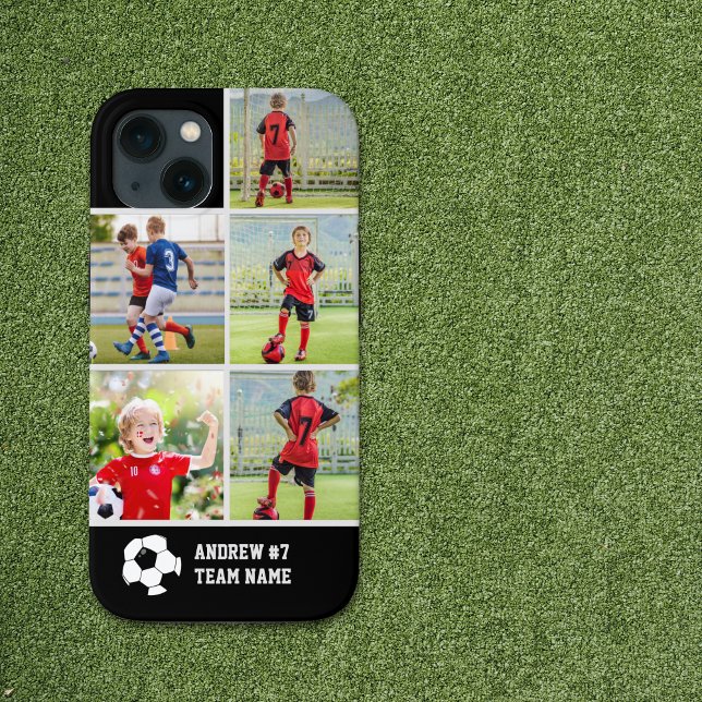 Funda De Case-Mate Para iPhone Collage photos Children's Soccer Team  (Subido por el creador)