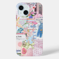 Collage Preppy, estuche Trendy Summer Collage Phon
