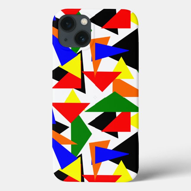 Funda De Case-Mate Para iPhone Collage triangular (Reverso)