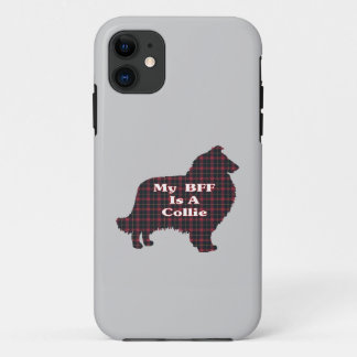 FUNDA PARA iPhone 11 COLLIE ROUGH BFF