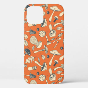 Funda Para iPhone 12 Colmena de doodle dibujada a mano Vintage sin cost