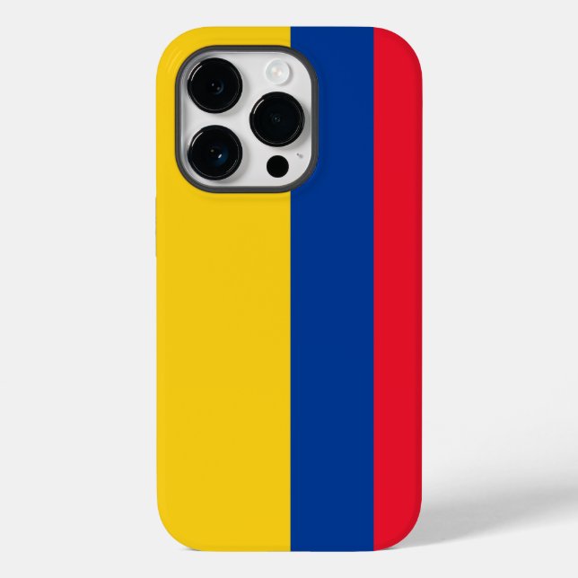 Funda De Case-Mate Para iPhone Colombia Flag Cell Phone Case (Reverso )