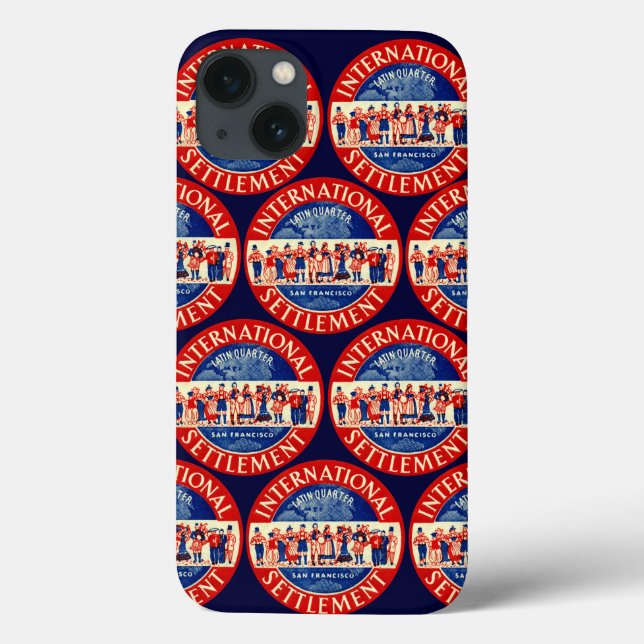 Funda De Case-Mate Para iPhone Colonio Internacional San Francisco 1940 (Reverso)