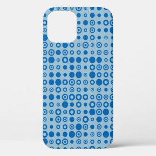 Funda Para iPhone 12 Color abstracto semitonos Puntos de fondo de arte