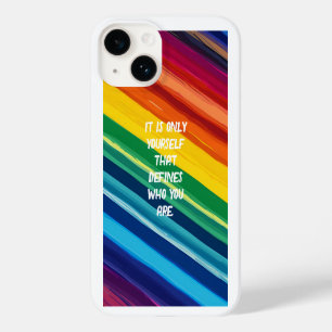 Funda Para iPhone 14 De Case-Mate Color arcoiris