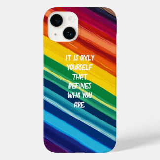 Funda Para iPhone 14 De Case-Mate Color arcoiris