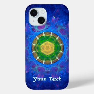 Funda Para iPhone 15 Color azul-verde