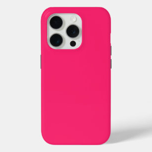 Funda Para iPhone 15 Pro Color claro amaranto rojo radical rosa