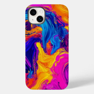 Funda Para iPhone 14 Plus De Case-Mate Color Dance Resumen Swirl Estuche para iPhone/iPad