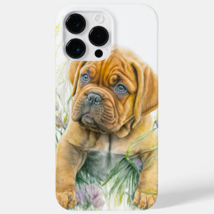 FUNDA PARA iPhone 14 PRO MAX DE Case-Mate COLOR DE AGUA ADORABLE BROWN MASTIFF PUPPG DOG