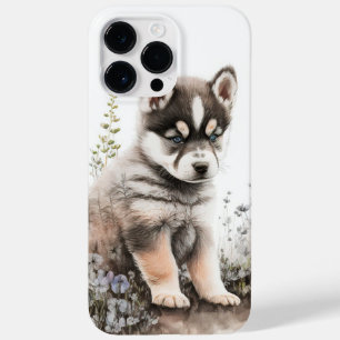 FUNDA PARA iPhone 14 PRO MAX DE Case-Mate COLOR DE AGUA CUIDADO ALASKAN MALAMUTE PUPPG DOG