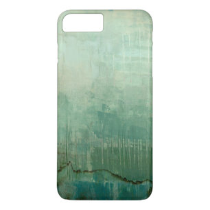 Funda Para iPhone 8 Plus/7 Plus Color de agua verde contemporáneo
