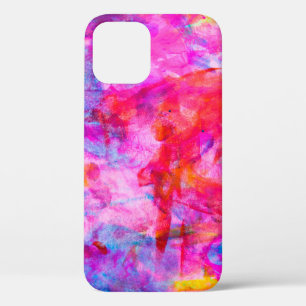 Funda Para iPhone 12 Color de fondo de la acuarela abstracta, fondo,pai