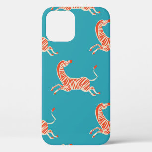 Funda Para iPhone 12 color de neón retro vintage Motif de ilustracion