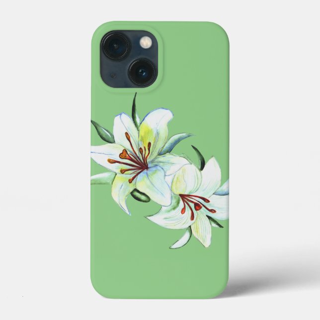 Funda De Case-Mate Para iPhone Color de oliva (Reverso )