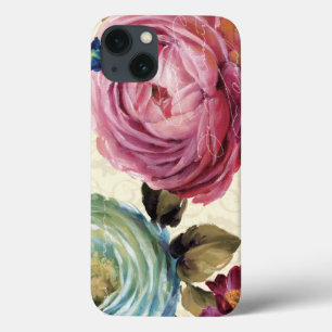 Funda Para iPhone 13 Color de rosa rosado y azul