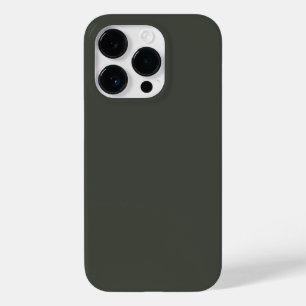 Funda Para iPhone 14 Pro De Case-Mate Color de tendencia - gris oscuro del bosque