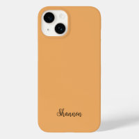 Color de tendencia Naranja suave nombre Minimalist