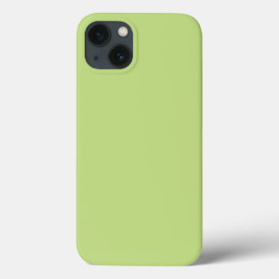 Funda Para iPhone 13 Color del acento verde de primavera pastel al Pers