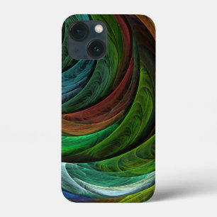 Funda Para iPhone 13 Mini Color Glory Moderno Resumen Patrón de arte elegant