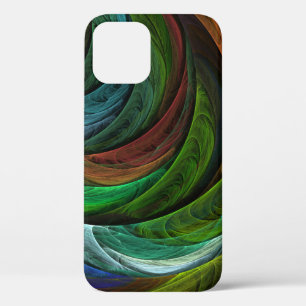 Funda Para iPhone 12 Color Glory Moderno Resumen Patrón de arte elegant
