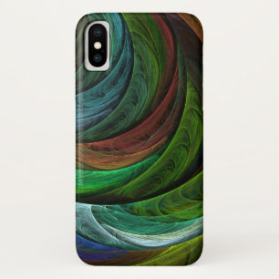 Funda Para iPhone X Color Glory Moderno Resumen Patrón de arte elegant