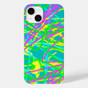 Funda Para iPhone 14 De Case-Mate Color Mis sueños Scribble Patrón Artesanía expresi