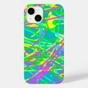 Funda Para iPhone 14 De Case-Mate Color Mis sueños Scribble Patrón Artesanía expresi