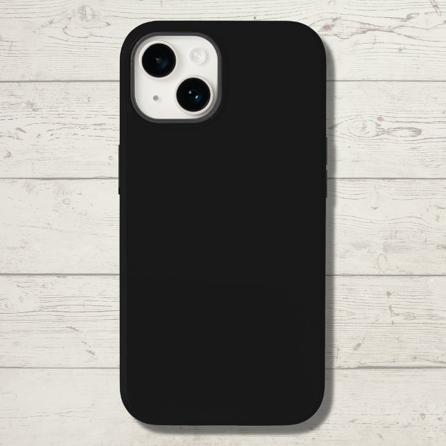 Funda De Case-Mate Para iPhone Color negro oscuro (Subido por el creador)