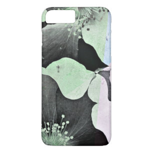 Funda Para iPhone 8 Plus/7 Plus Color pastelero flor romántica arte de la naturale