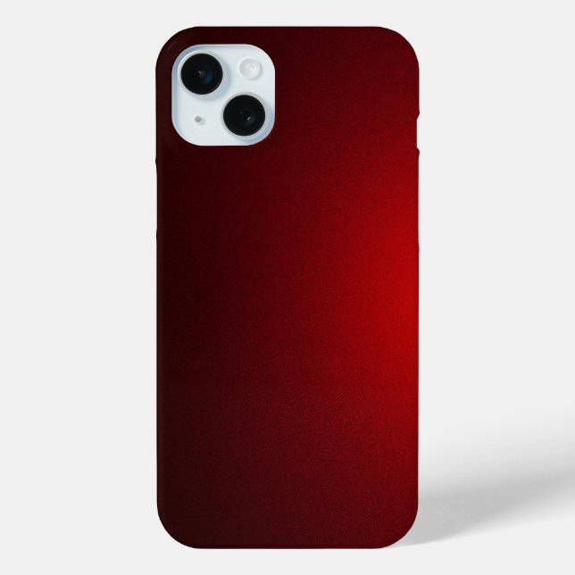 Funda De Case-Mate Para iPhone Color rojo gradiente (Reverso )