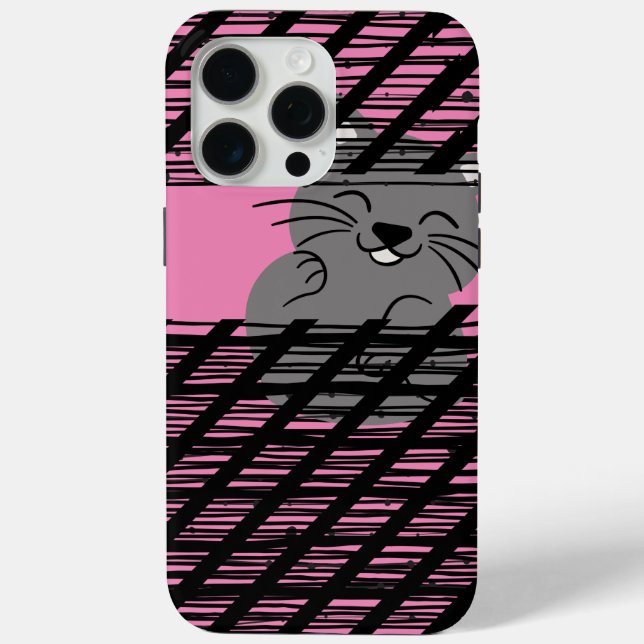 Funda De Case-Mate Para iPhone Color rosa (Reverso )