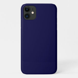 Funda Para iPhone 11 Color sólido: azul marino