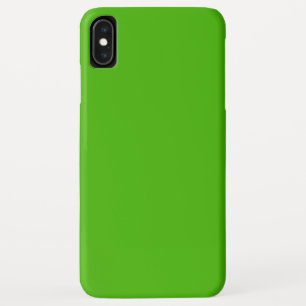 Funda Para iPhone XS Max Color sólido kelly verde