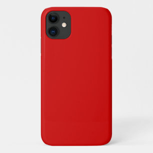 Funda Para iPhone 11 Color sólido: rojo