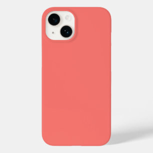 Funda Para iPhone 14 De Case-Mate Color sólido rojo pastel