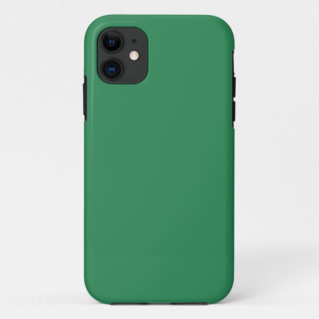 Funda De Case-Mate Para iPhone Color verde marino (Reverso)