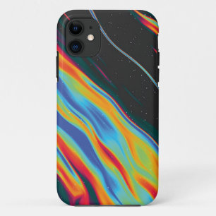 Funda Para iPhone 11 colores de arte moderno Funda-Mate Tough Apple