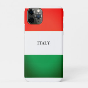 FUNDA PARA iPhone 11 PRO COLORES DE LA BANDERA DE ITALIA
