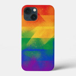 Funda Para iPhone 13 Mini Colores de la bandera LGBTQ