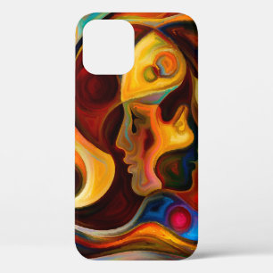 Funda Para iPhone 12 Colores de la serie Mind. Diseño hecho de elemento