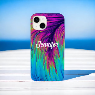 Funda Para iPhone 13 Pro Max Colores de neón calientes personalizados