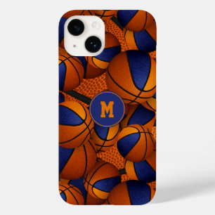 Funda Para iPhone 14 De Case-Mate Colores del equipo de naranja azul patrón de depor