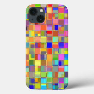 Funda Para iPhone 13 Colores del mosaico