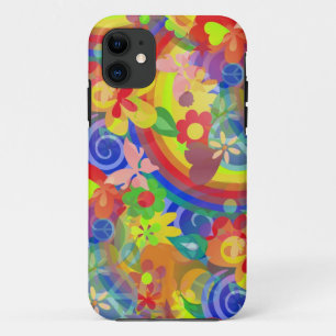 Funda Para iPhone 11 Colores del poder de las flores