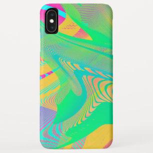 Funda Para iPhone XS Max COLORES FLUO - Arte Fractal -