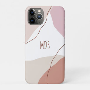 Funda Para iPhone 11 Pro Colores geométricos abstractos modernos y mínimo