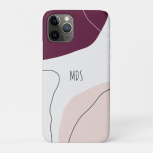 Funda Para iPhone 11 Pro Colores geométricos abstractos modernos y mínimos 