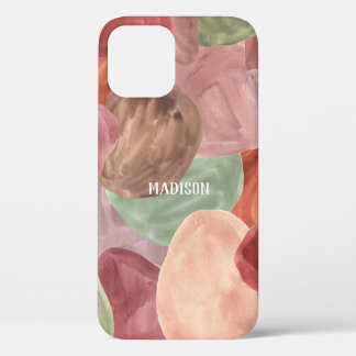 Funda Para iPhone 12 Colores neutrales abstractos personalizados