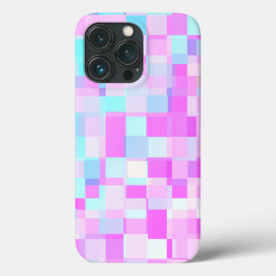 Funda Para iPhone 13 Pro Colores pasteles de bonito, tonos suaves cian mora